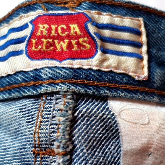 French Rica Lewis Denim Skirt Size 5 - Picture 9 of 11